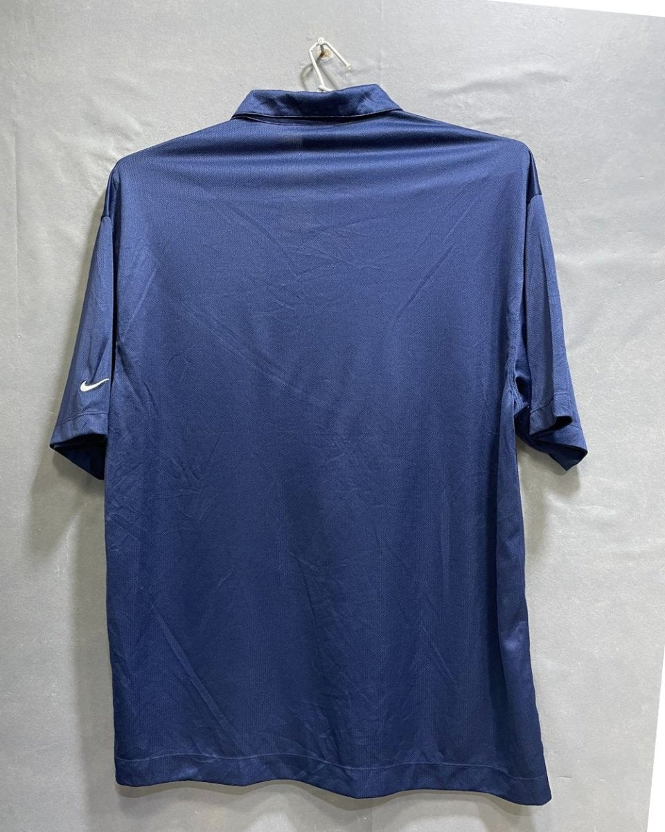 Nike Golf Blue Polyester Sport Polo T Shirt For Men X Large - Preloved Labels
