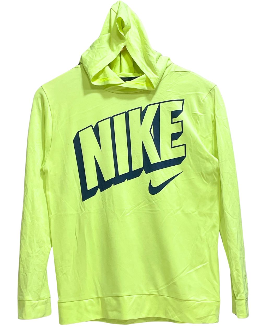 Nike Green Sport For Women Hood T Shirt L - Preloved Labels