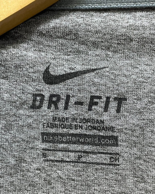 Nike Grey Sport For Women T Shirt S - Preloved Labels