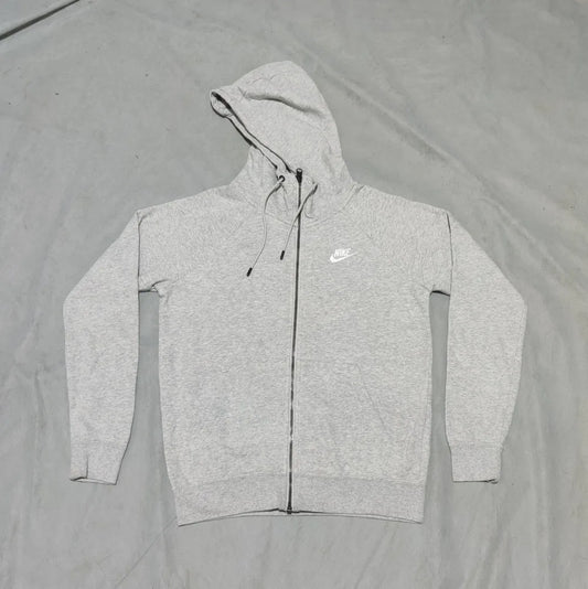 Nike Men Cotton Fleece Gray Zipper XS – Preloved Labels (view 2)