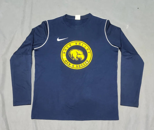 Nike Men Sport Blue Sweatshirt M — 21–22 in Chest – Preloved Labels (view 2)