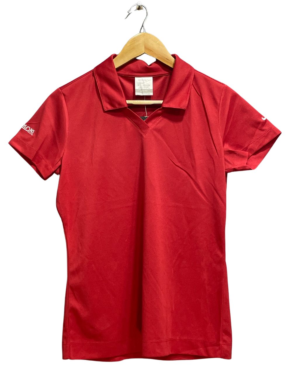 Nike Red Sport For Women T Shirt S - Preloved Labels