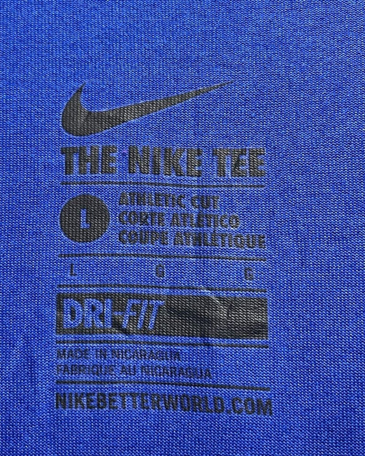 Nike The Tee Blue For Men Sports T Shirt M - Preloved Labels