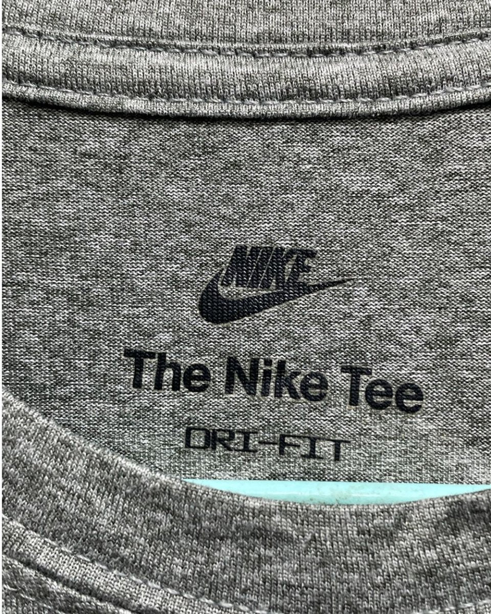 Nike The Tee Gray For Men Sports T Shirt S - Preloved Labels