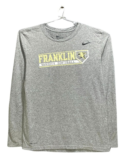 Nike The Tee Gray For Men Sports T Shirt S - Preloved Labels