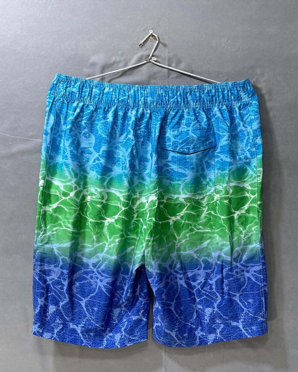 Ocean Coast Blue Parachute Polyester Short For Men L - Preloved Labels