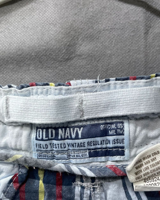 Old Navy Blue Cotton Short For Men M - Preloved Labels