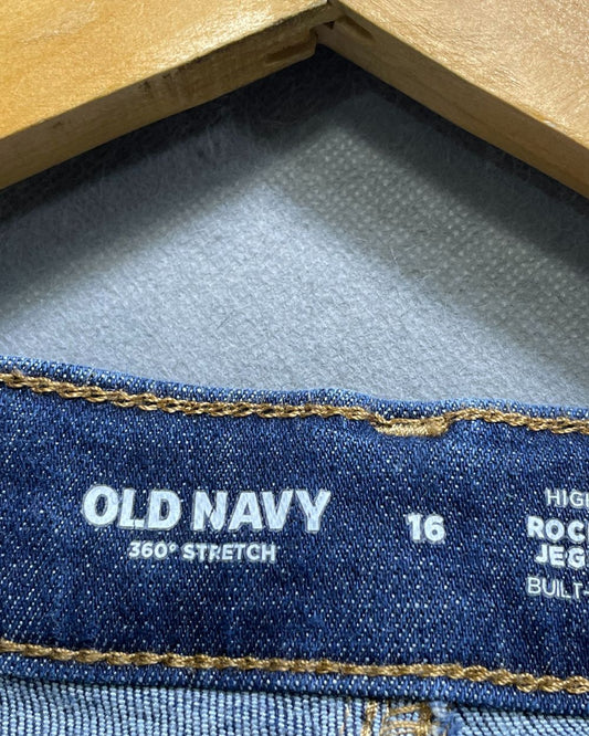 Old Navy Blue Denim Jeans For Boy 16 Years - Preloved Labels