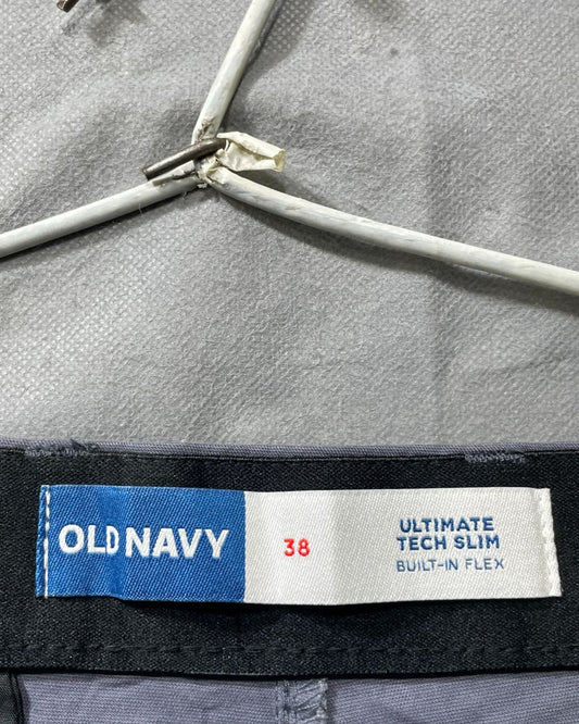 Old Navy Gray Cotton Short For Men L - Preloved Labels
