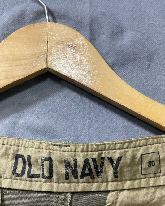 Old Navy Green Cotton Short For Men S - Preloved Labels