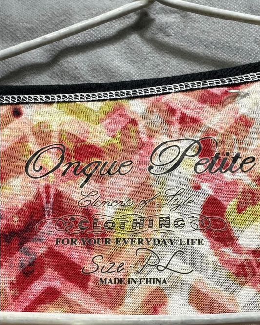 Onque Petite Multi Sport For Women T Shirt L - Preloved Labels