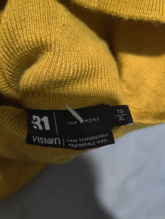 Par Simsons Women Acrylic Mustard Sweater XL – Preloved Labels (view 2)