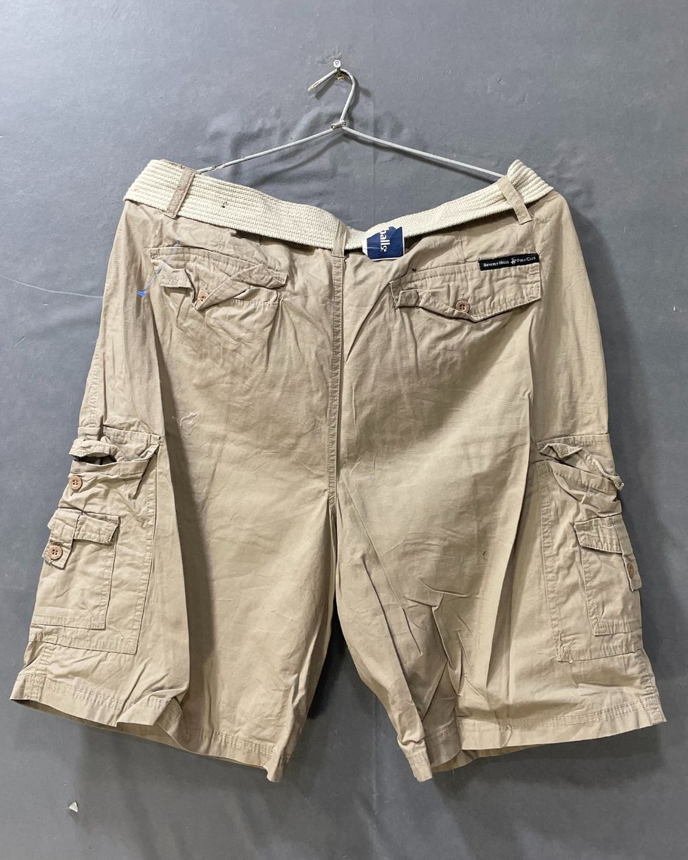 Polo Beverly Hills Club Cream Cotton Short For Men XL - Preloved Labels