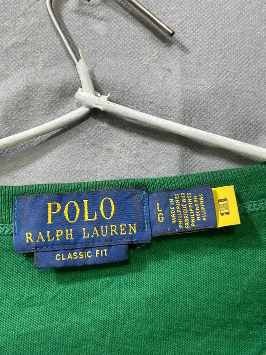Polo Ralph Lauren Green Cotton T Shirt For Men L - Preloved Labels