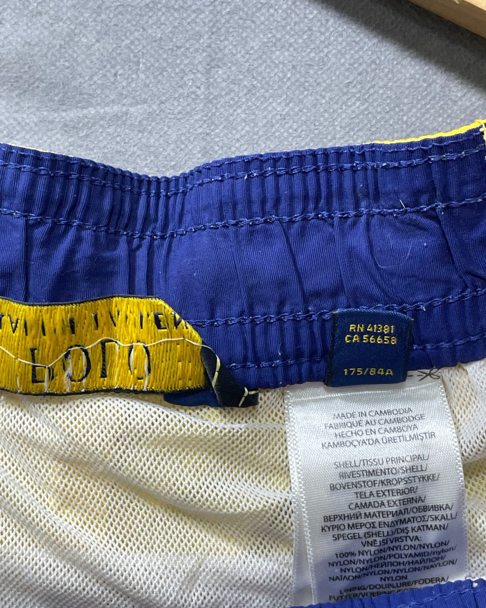 Polo Ralph Lauren Yellow Cotton Short For Men M - Preloved Labels