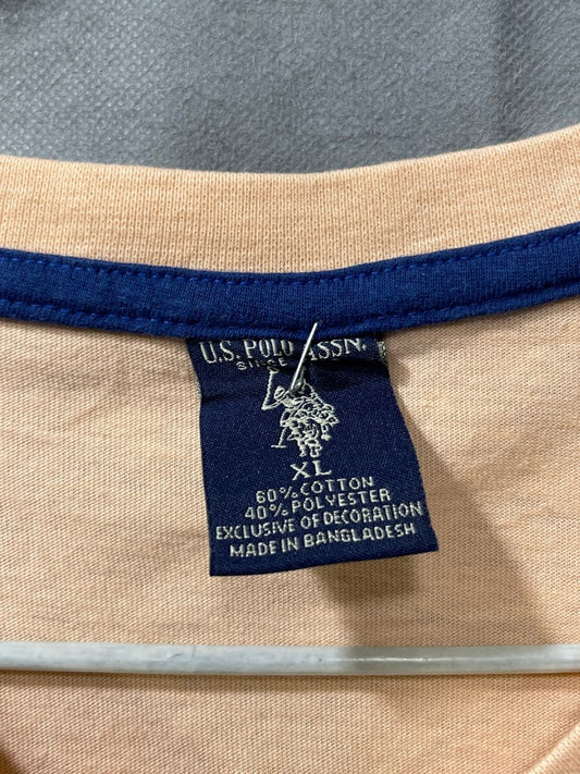 Polo U.S. Assn Cream Cotton T Shirt For Men XL - Preloved Labels