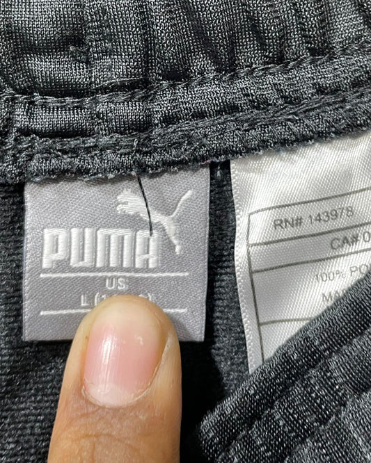 Puma Black Polyester Jersey For Boy 16 Years - Preloved Labels