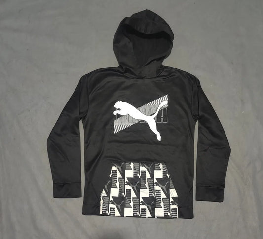 Puma Men Sport Black Hoodie XL – Preloved Labels (view 2)