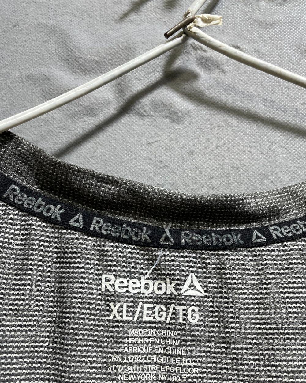 Reebok Blue For Men Sports T Shirt XL - Preloved Labels