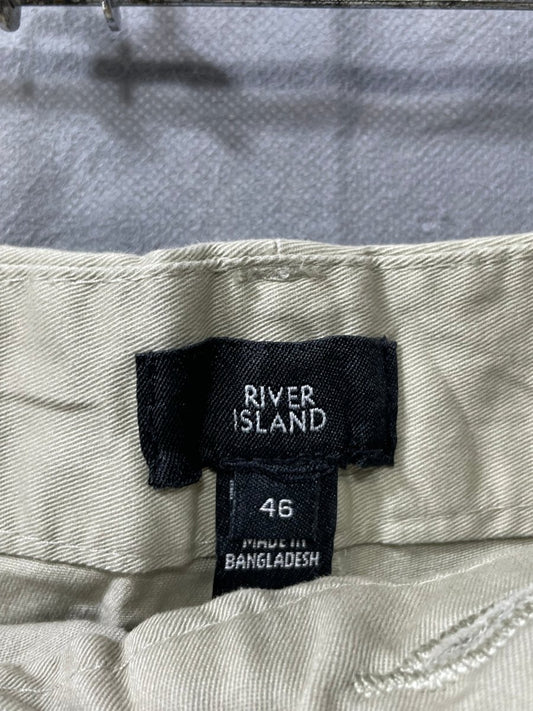River Island Gray Cotton Short For Men XX Large - Preloved Labels