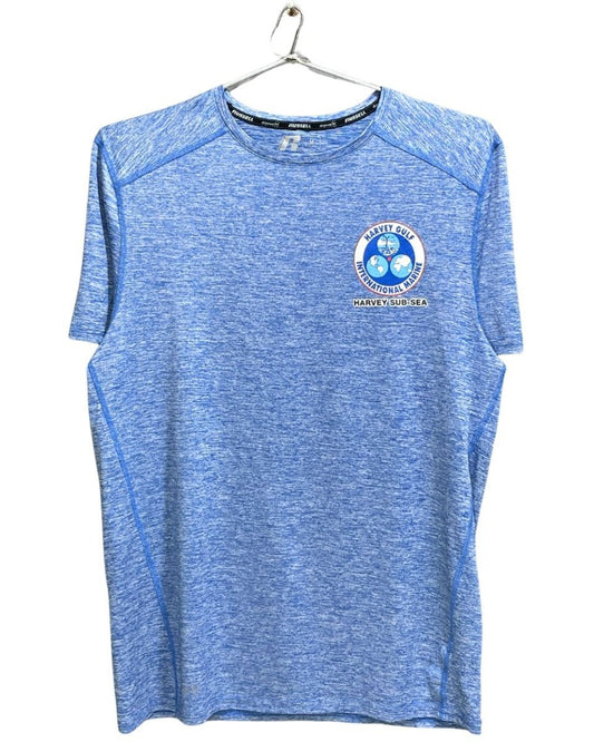 Russell Blue For Men Sports T Shirt M - Preloved Labels