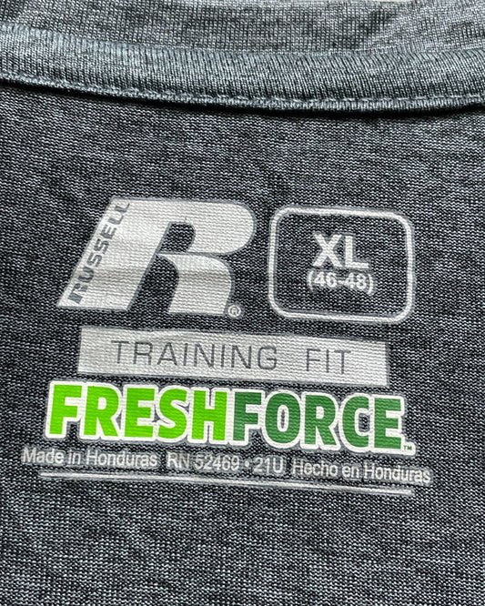 Russell Grey Polyester Jersey Sport For Women T Shirt X Large - Preloved Labels