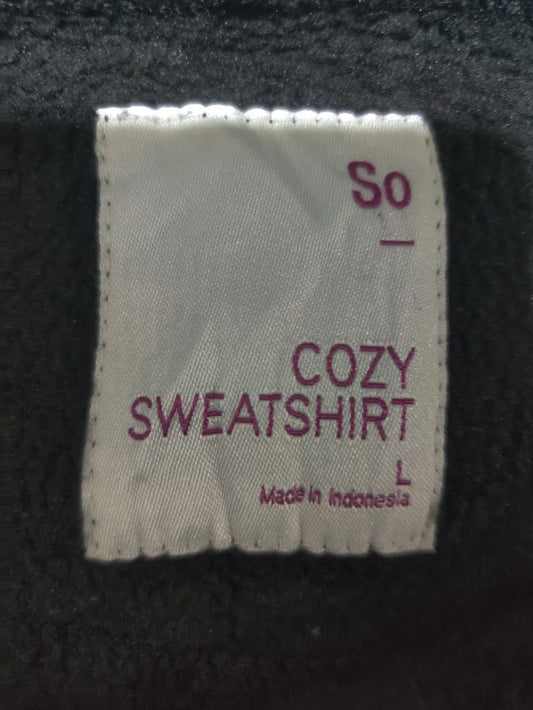 So Women Wool Black Sweatshirt L – Preloved Labels (view 2)