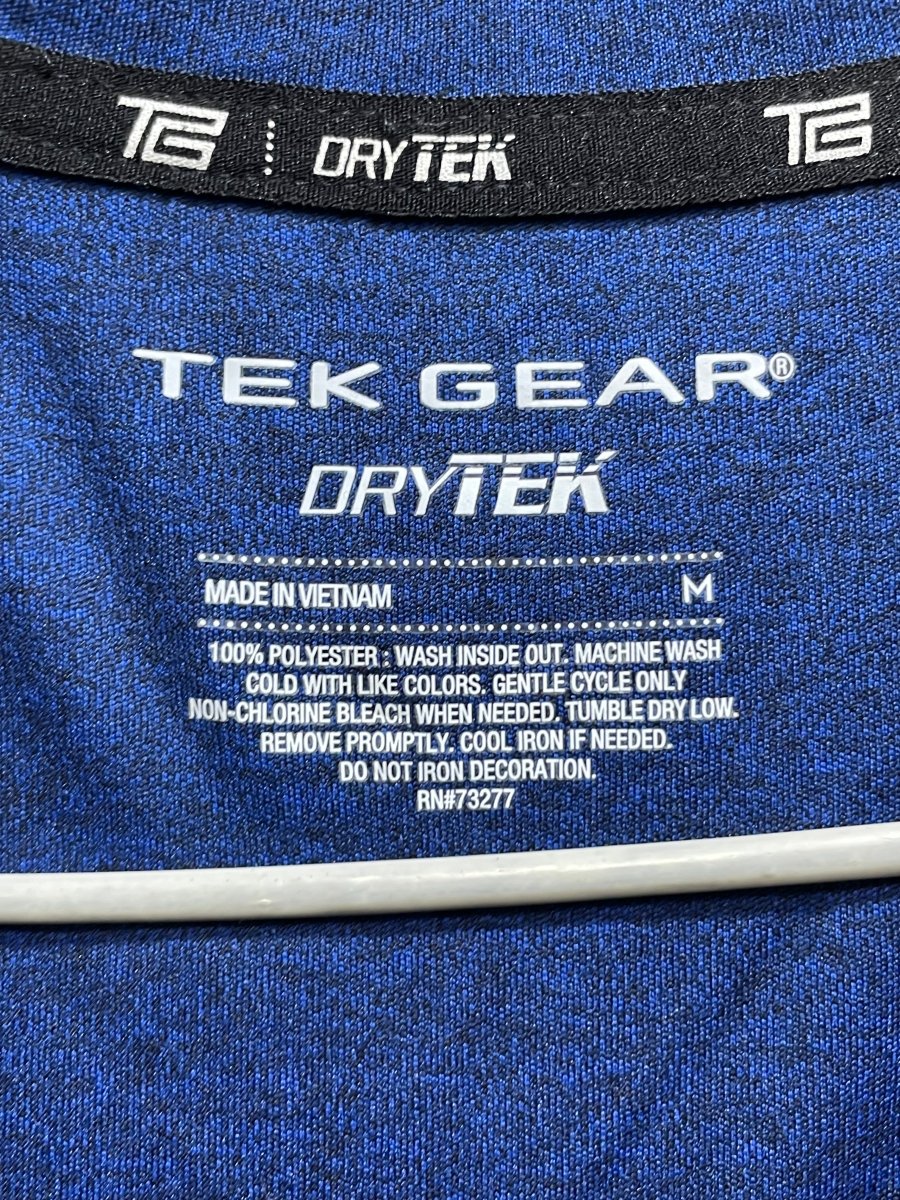 Tek Gear Blue For Men Sports T Shirt M - Preloved Labels