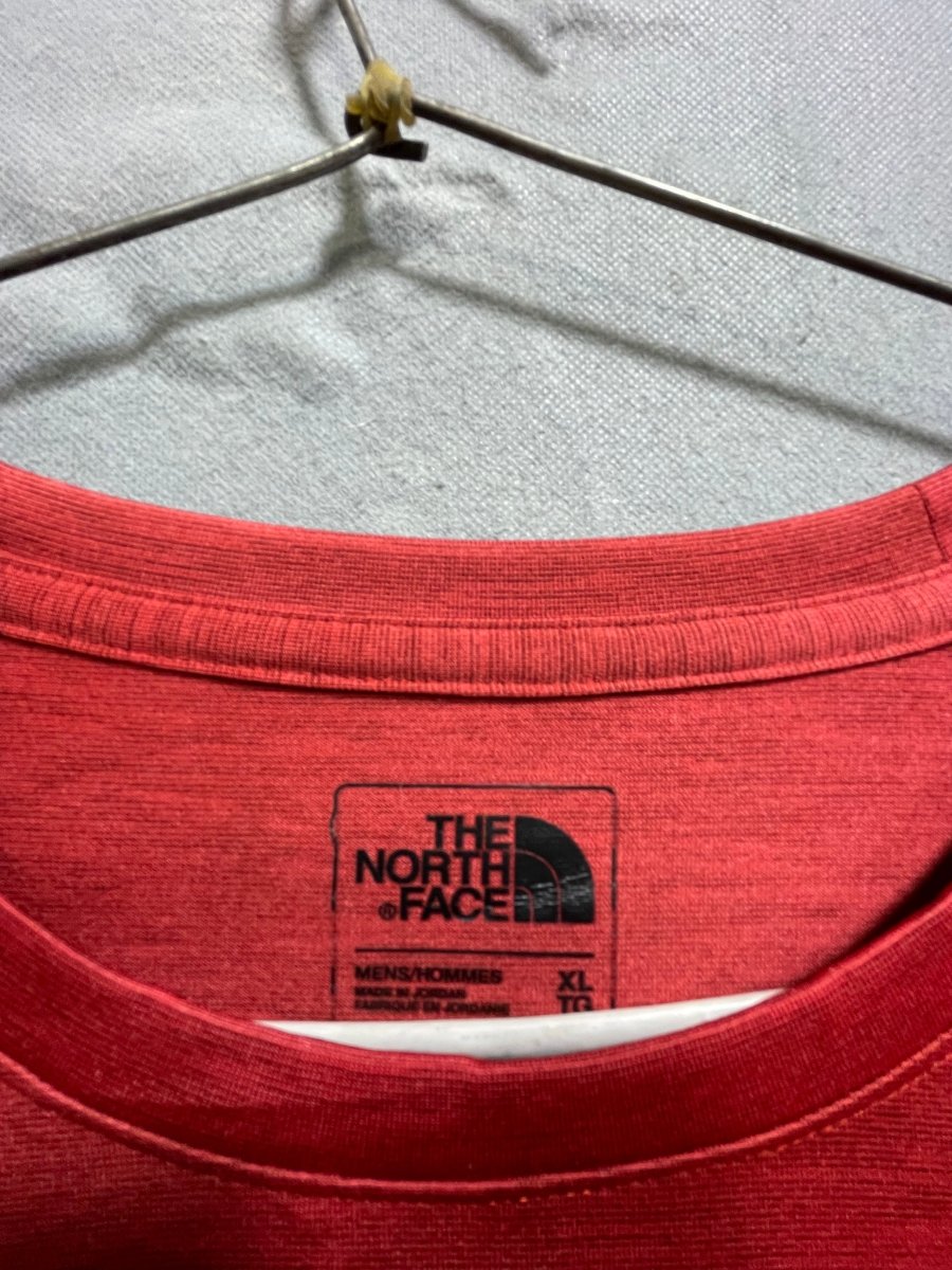 The North Face Red For Men Sports T Shirt XL - Preloved Labels