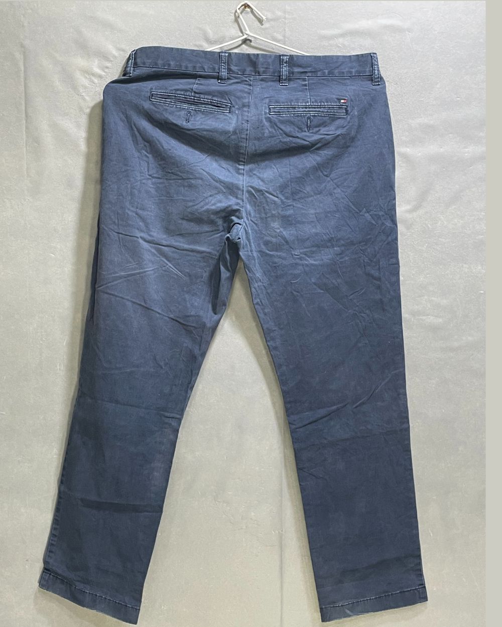 Tommy Hilfiger Blue Cotton Dress Pant For Men L - Preloved Labels