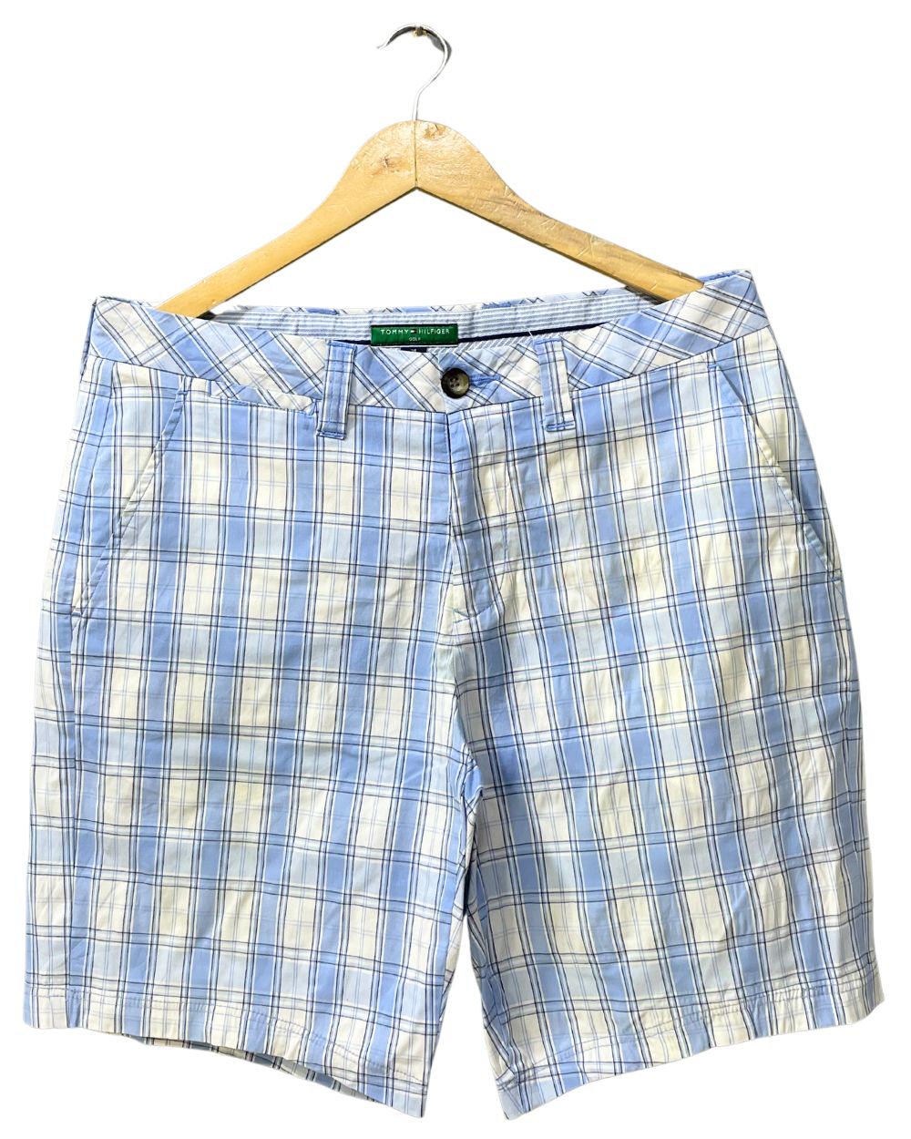 Tommy Hilfiger Blue Cotton Short For Men M - Preloved Labels