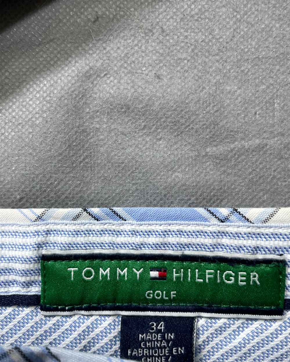 Tommy Hilfiger Blue Cotton Short For Men M - Preloved Labels