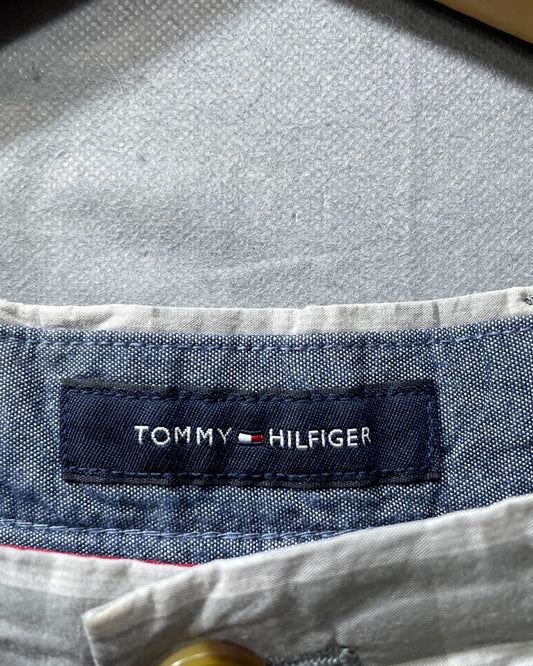 Tommy Hilfiger Gray Cotton Short For Men M - Preloved Labels
