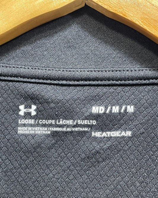 Under Armour Black Sport For Women Polo T Shirt M - Preloved Labels