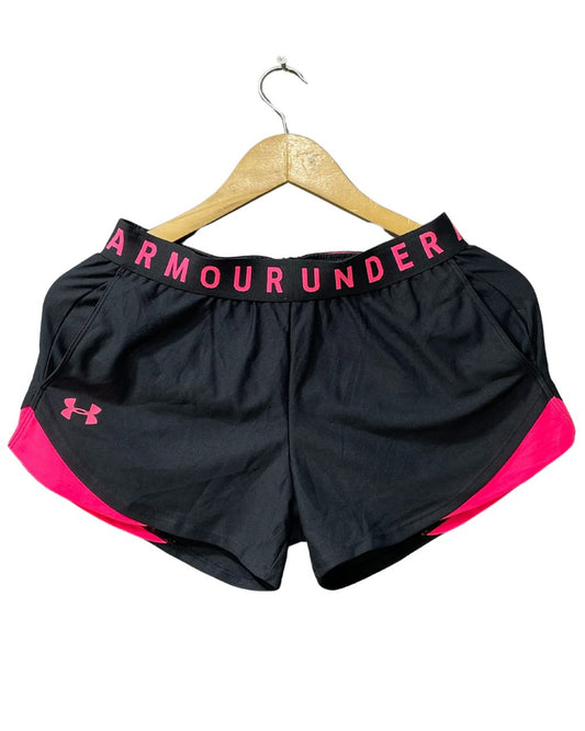 Under Armour Black Sport Gym Short For Women Small - Preloved Labels