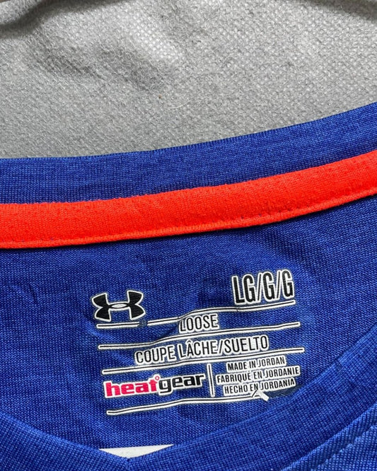 Under Armour Blue For Men Sports T Shirt L - Preloved Labels