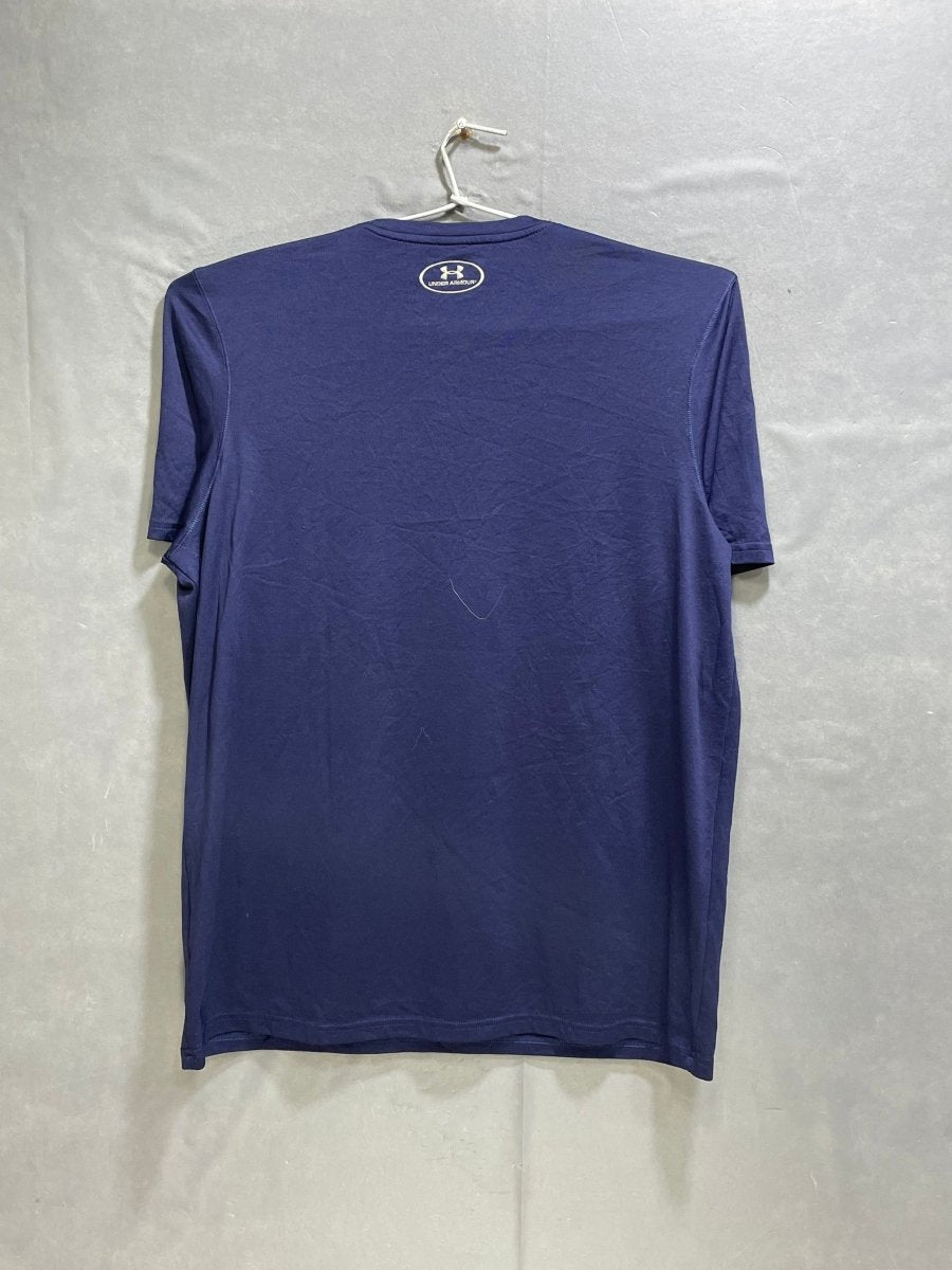 Under Armour Blue For Men Sports T Shirt M - Preloved Labels