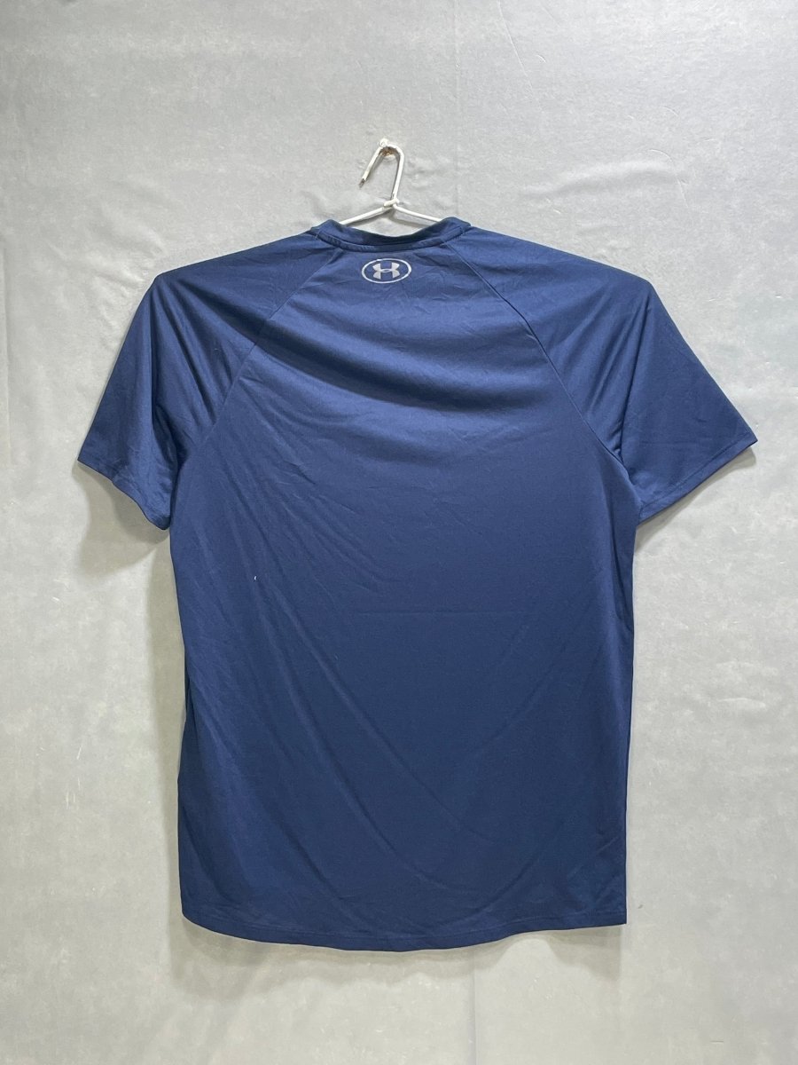 Under Armour Blue For Men Sports T Shirt S - Preloved Labels
