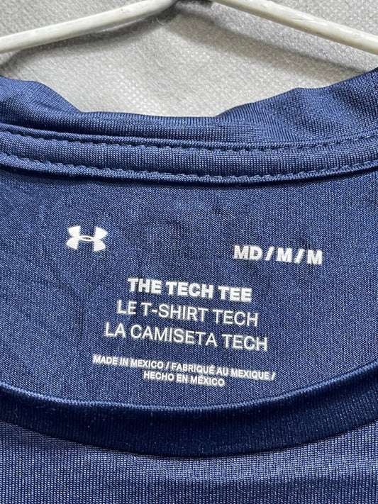 Under Armour Blue For Men Sports T Shirt S - Preloved Labels