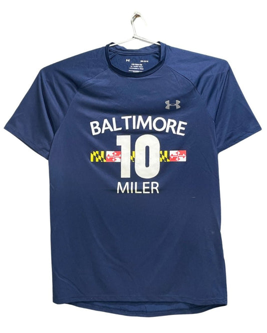 Under Armour Blue For Men Sports T Shirt S - Preloved Labels