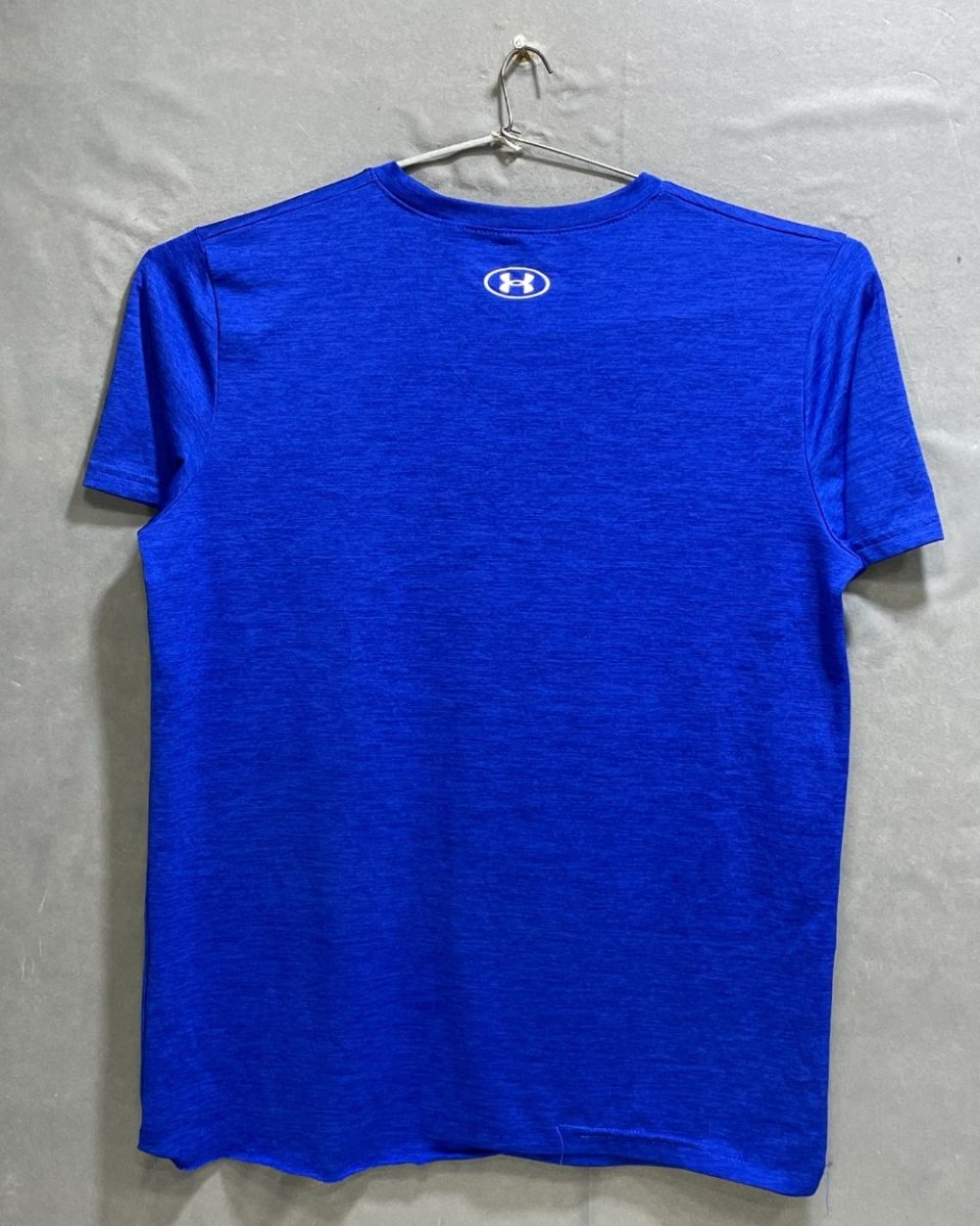 Under Armour Blue For Men Sports T Shirt Small - Preloved Labels