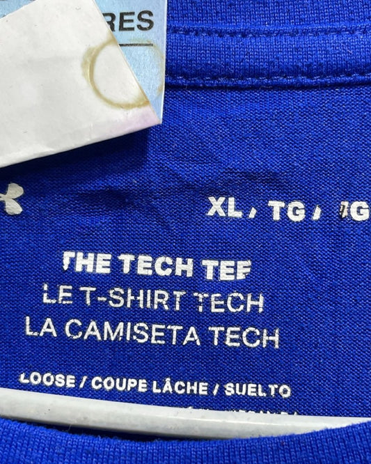 Under Armour Blue For Men Sports T Shirt XL - Preloved Labels