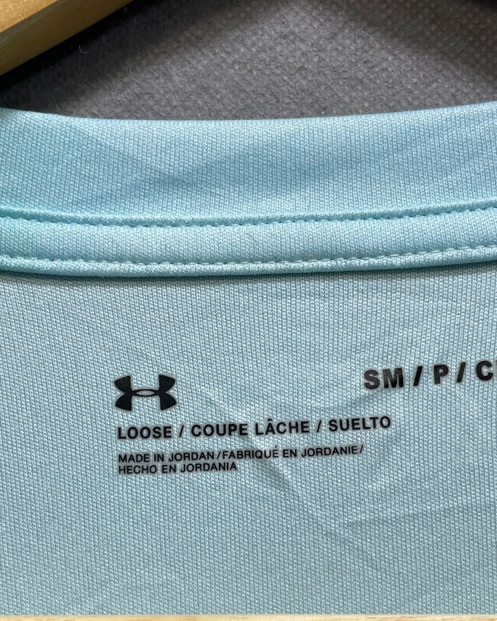 Under Armour Blue Sport For Women T Shirt Medium - Preloved Labels