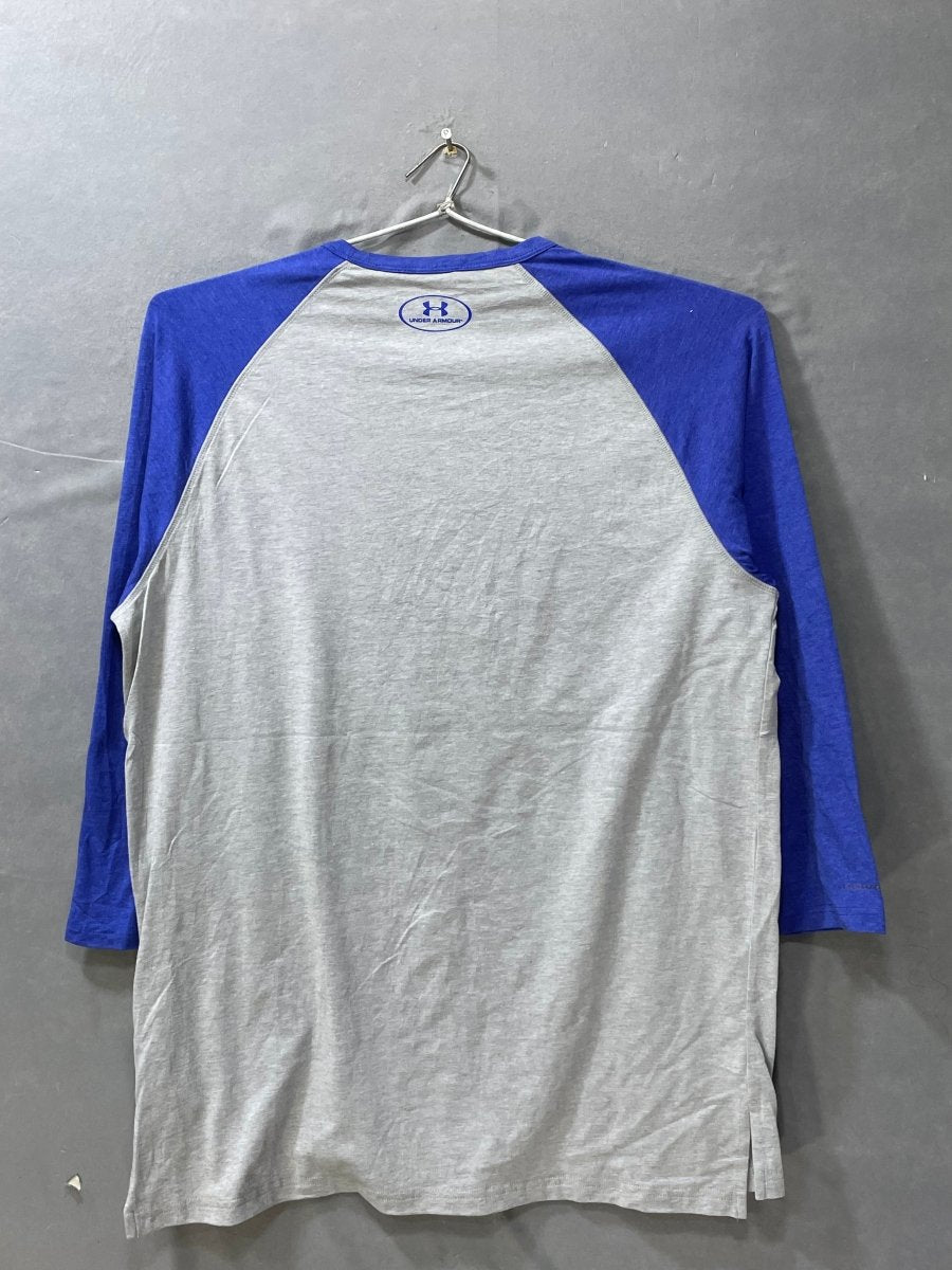 Under Armour Gray Cotton T Shirt For Men L - Preloved Labels