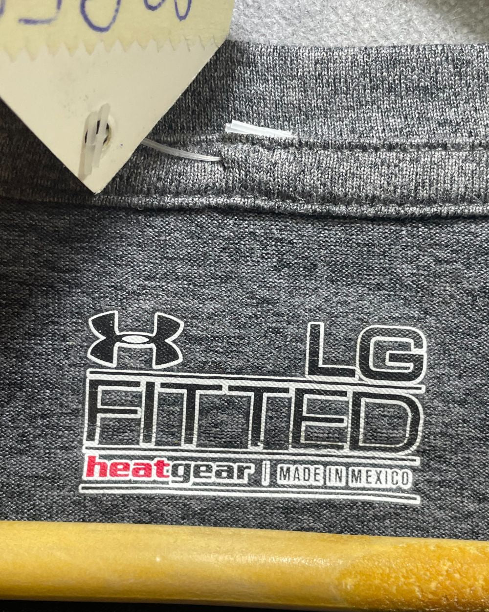 Under Armour Grey Sport For Women T Shirt L - Preloved Labels