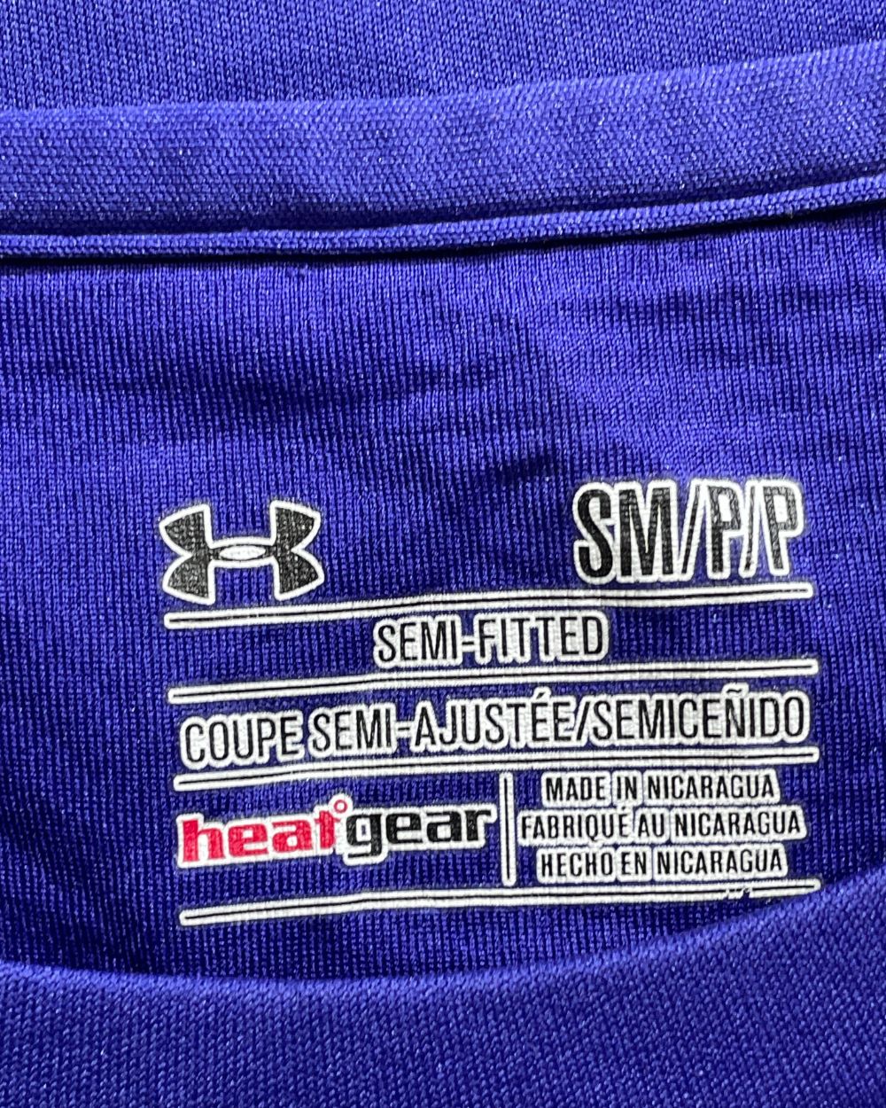 Under Armour Purple Sport For Women T Shirt Medium - Preloved Labels