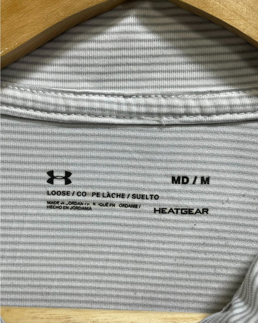 Under Armour White Sport For Women T Shirt Medium - Preloved Labels