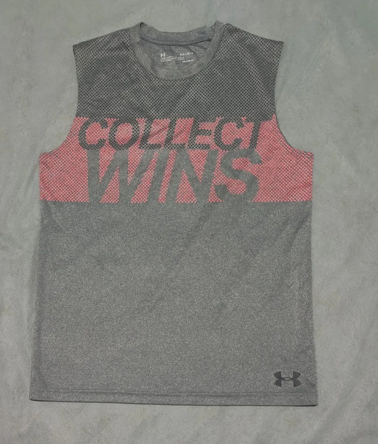 Under Armour Women Sport Gray Vest T Shirt L – Preloved Labels (view 2)