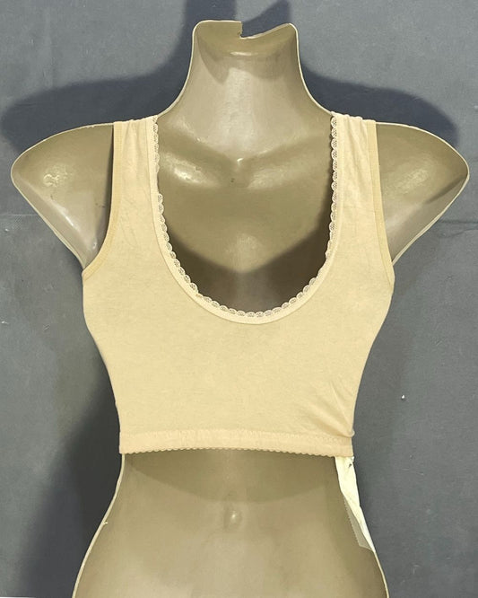 Vigorous & Grace Cream Bra For Women X Large - Preloved Labels