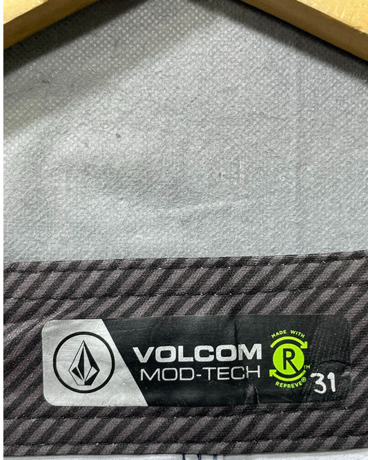 Volcom Blue Parachute Polyester Short For Men M - Preloved Labels
